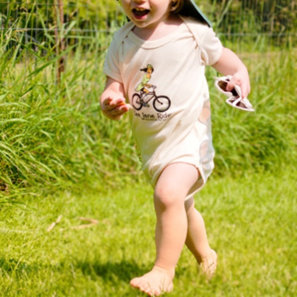 Organic Onesie Romper – See Jane Ride - Picture 2 of 9